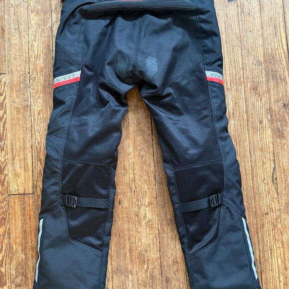 RevIt Tornado 3 Black Motorcycle Pants Men’s XXL Rev'It FPT098 2XL - Picture 2 of 6